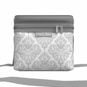 Lunch Bag - Grey Demask