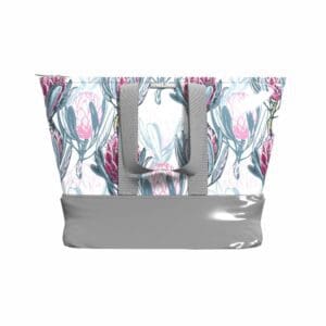 Hand Bag - Grey Protea