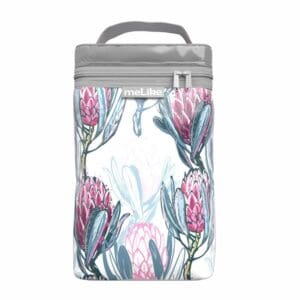 Wine Bag - Grey Protea