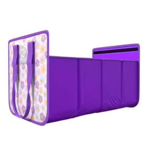 2 Tier Boot Butler - Purple Daisy
