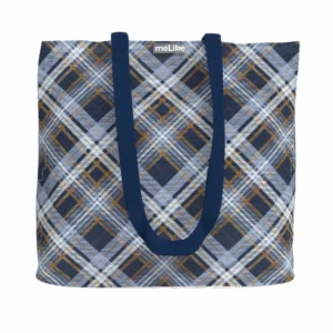 Mini Tote Bag - Plaid