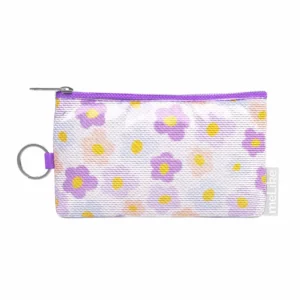 Coin Pouch - Purple Daisy